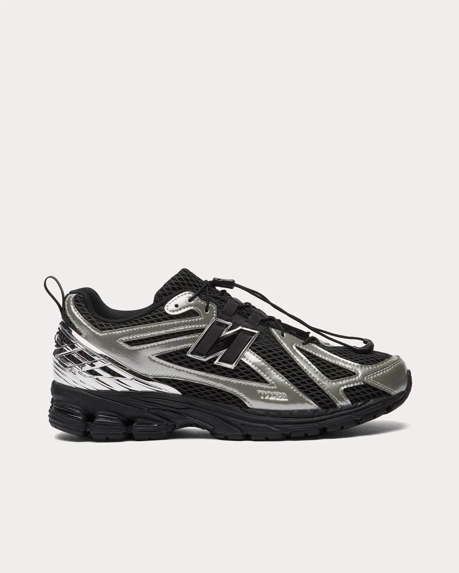1906 'Night Chrome' Black Low Top Sneakers