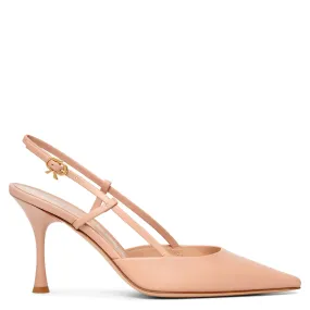 Ascent beige leather pumps