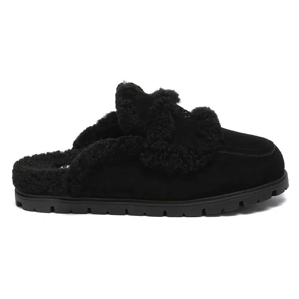 AUSTRALIAN SHEPHERD® UGG Slippers Sheepskin Wool Shearling Lined Remi #AS2054