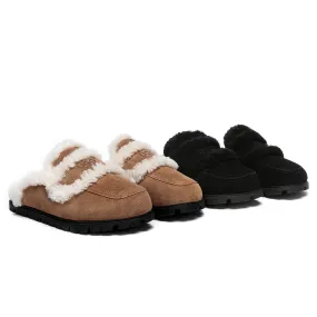 AUSTRALIAN SHEPHERD® UGG Slippers Sheepskin Wool Shearling Lined Remi #AS2054