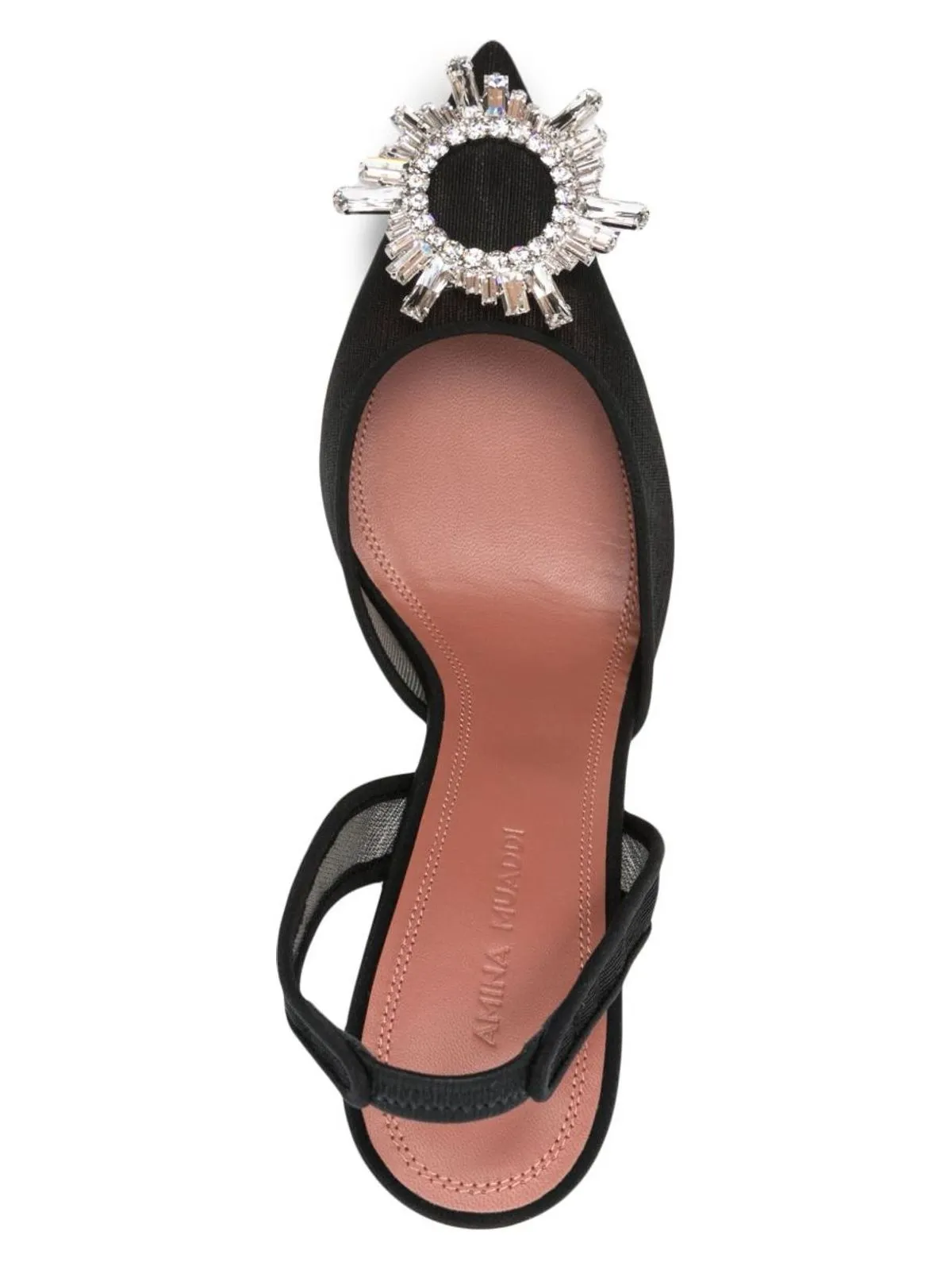 BEGUM MESH SLINGBACK PUMPS