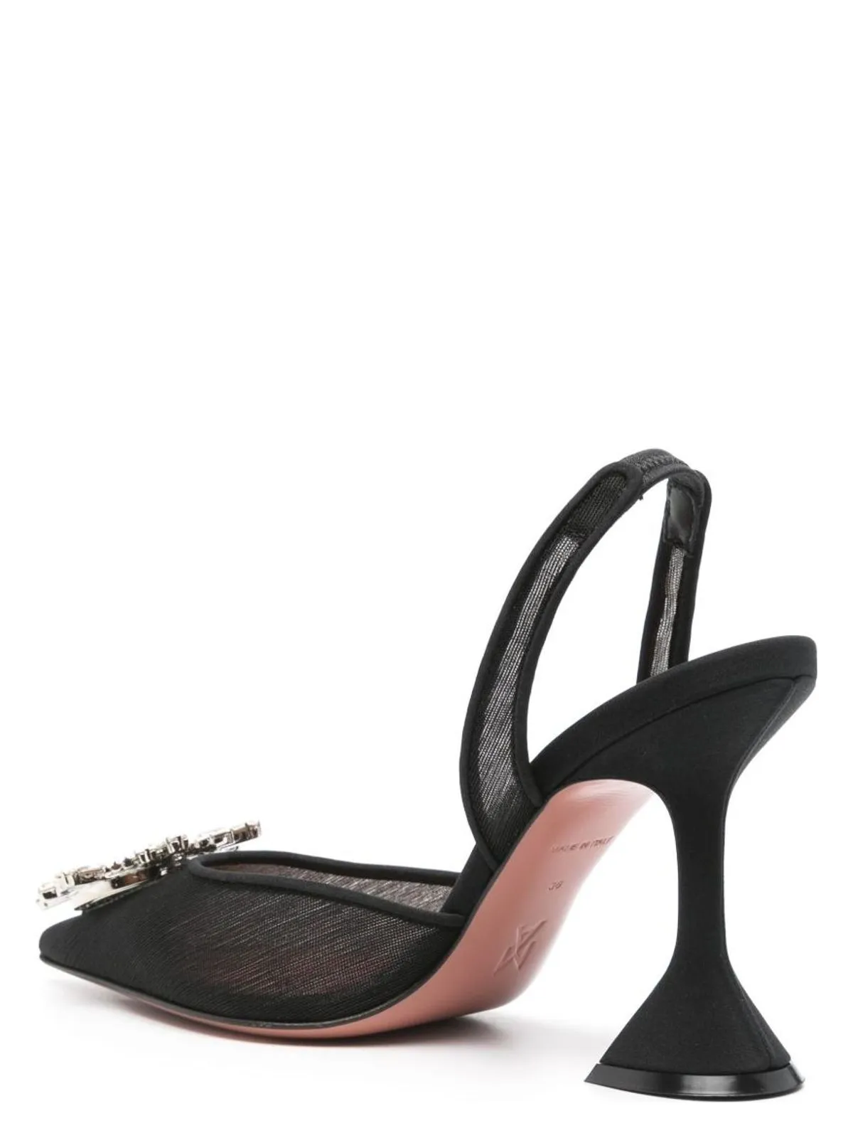 BEGUM MESH SLINGBACK PUMPS
