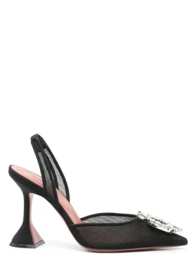 BEGUM MESH SLINGBACK PUMPS