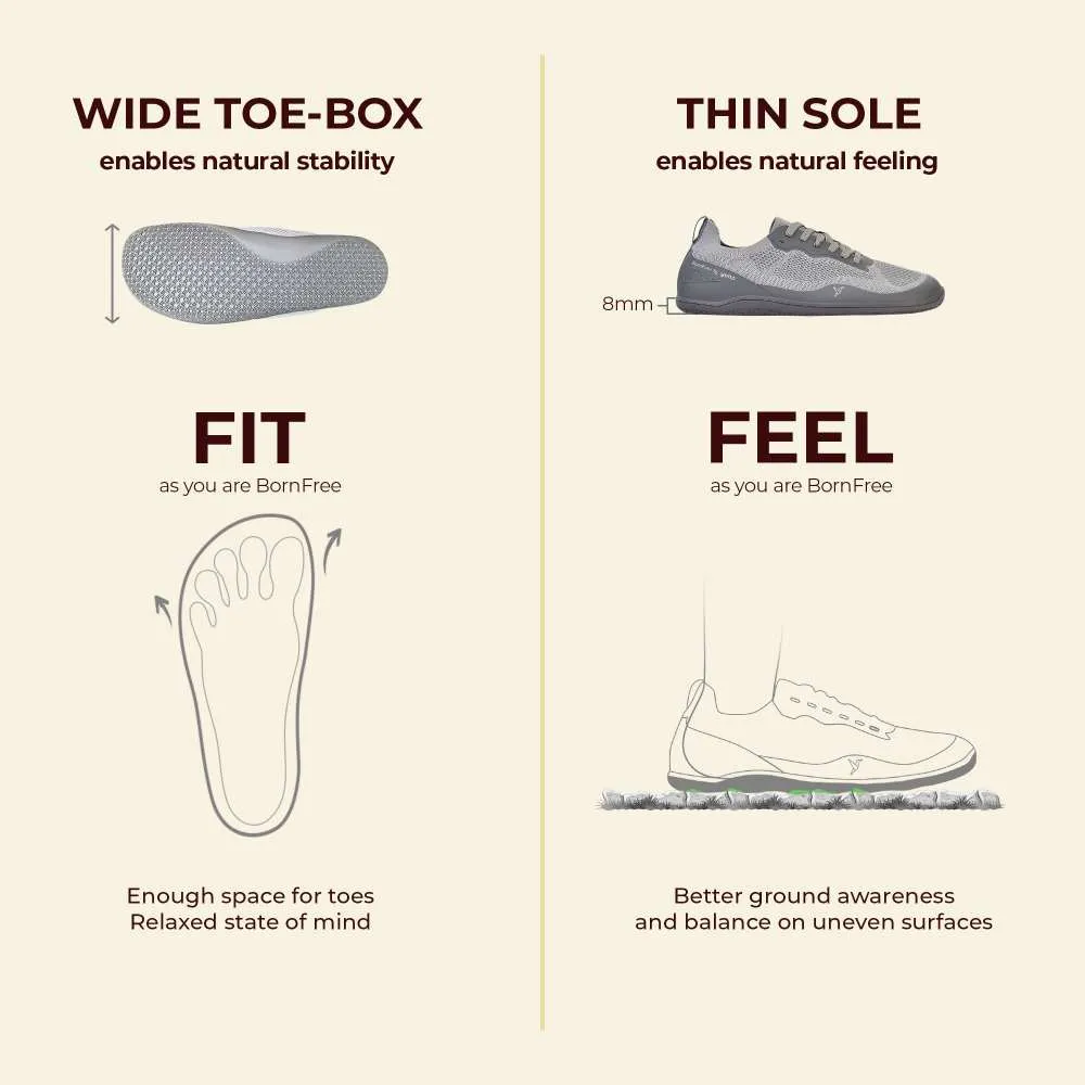Bornfree Men Barefoot Shoes