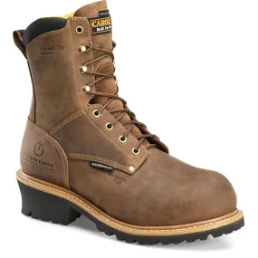 CAROLINA POPLAR COMPOSITE TOE INSULATED LOGGER BROWN - MENS