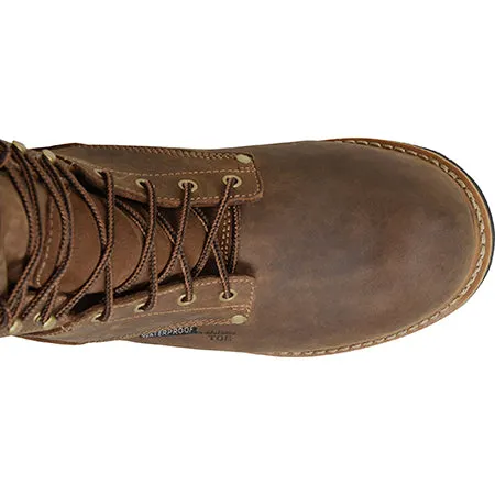 CAROLINA POPLAR COMPOSITE TOE INSULATED LOGGER BROWN - MENS