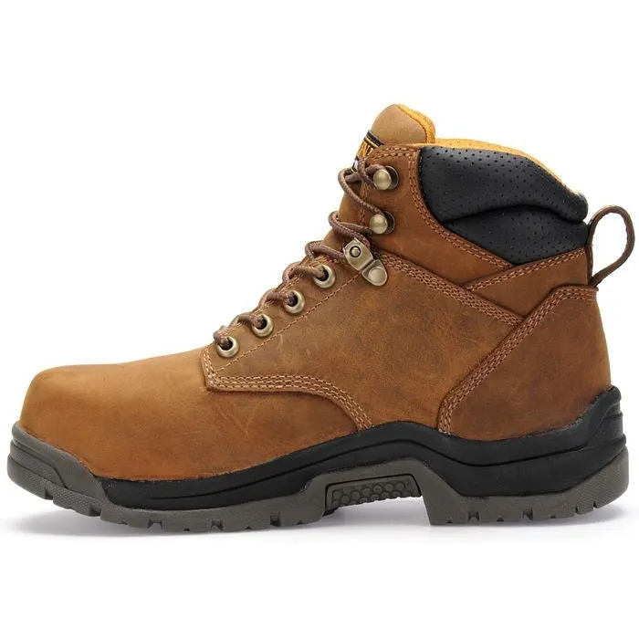 Carolina Women's Raleigh 6" Comp Toe Waterproof Slip Resist Work Boot -Brown- CA1620