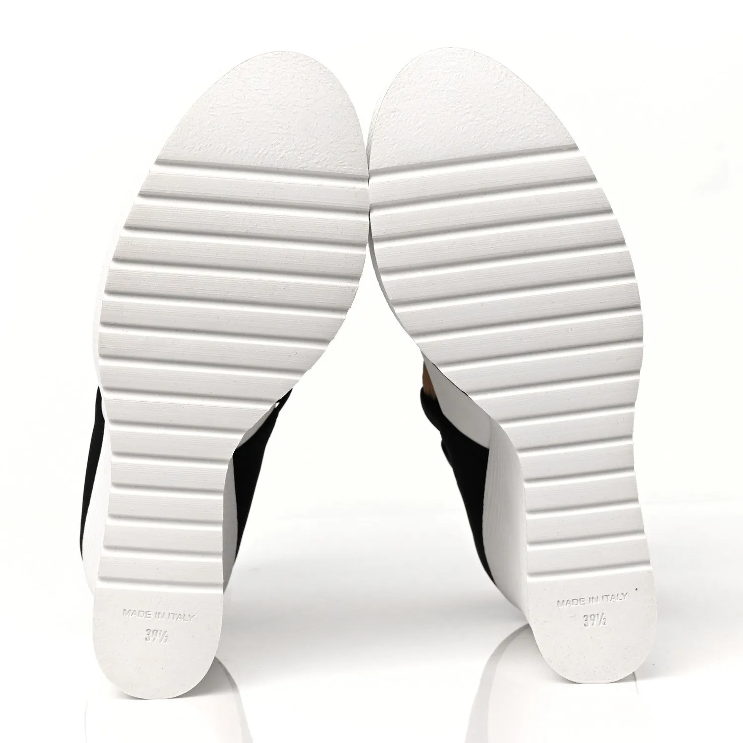 CHANEL RUNWAY WEDGE PLATFORM BOOTS