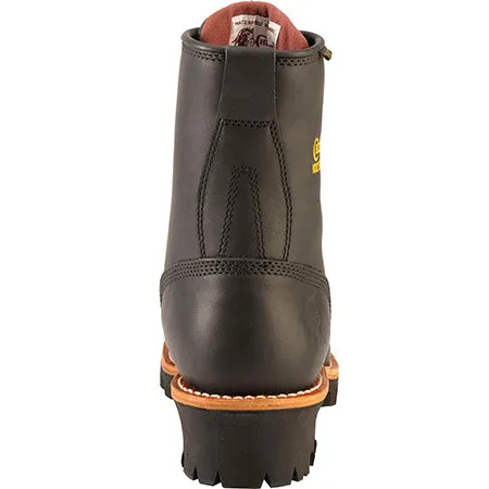 CHIPPEWA TINSLEY STEEL TOE LOGGER BLACK - WOMENS