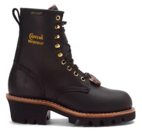 CHIPPEWA TINSLEY STEEL TOE LOGGER BLACK - WOMENS