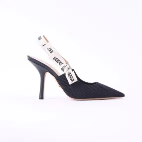 CHRISTIAN DIOR J'ADIOR TECHNICAL FABRIC SLINGBACK PUMPS