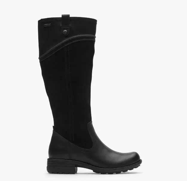 Cobb Hill Women's Brunswick Tall Boot - Waterproof black