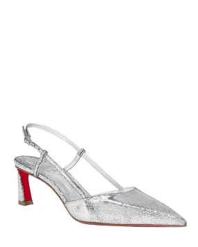 Condoroline 55 Slingback Pump in Silver