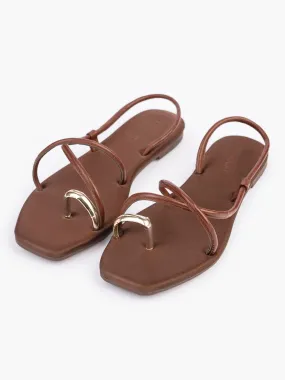 Criss Cross Strap Sandals