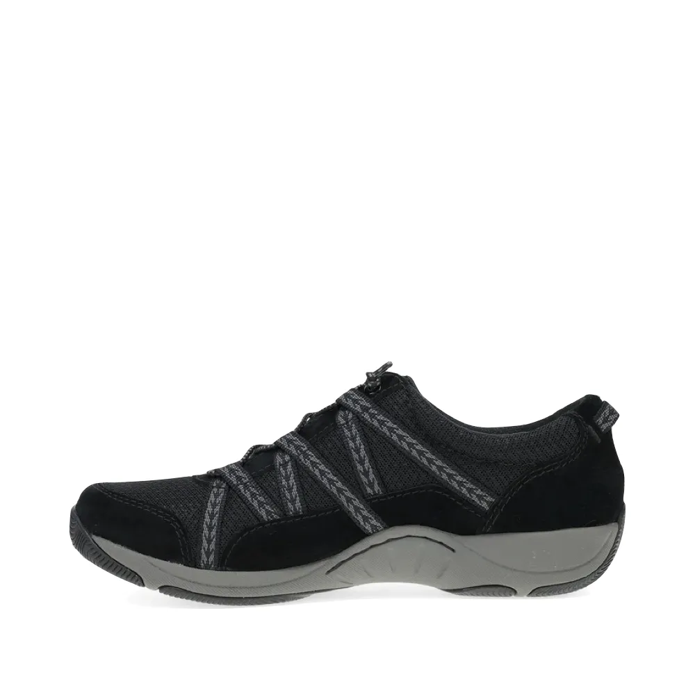 Dansko Women's Harlyn  Slip On Sneaker in Black/Black
