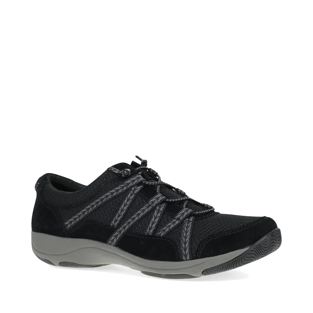 Dansko Women's Harlyn  Slip On Sneaker in Black/Black