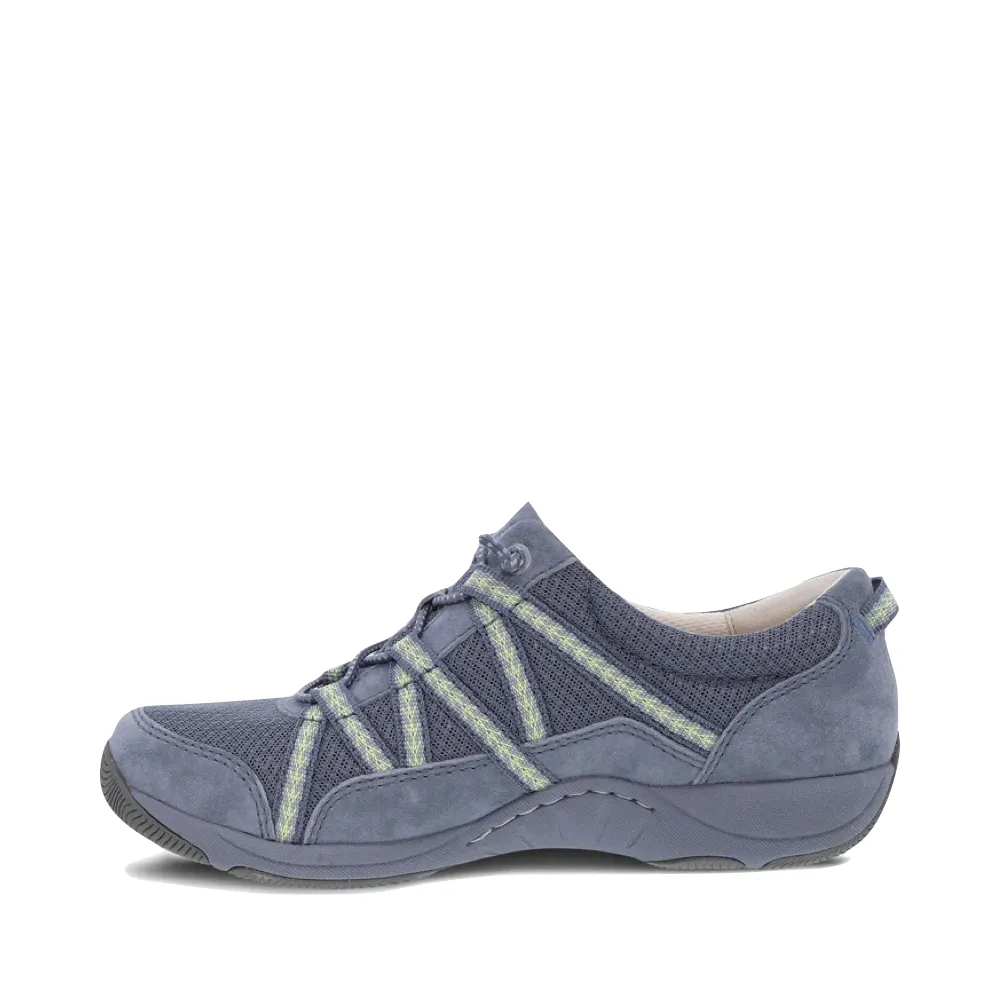 Dansko Women's Harlyn  Slip On Sneaker in Blue