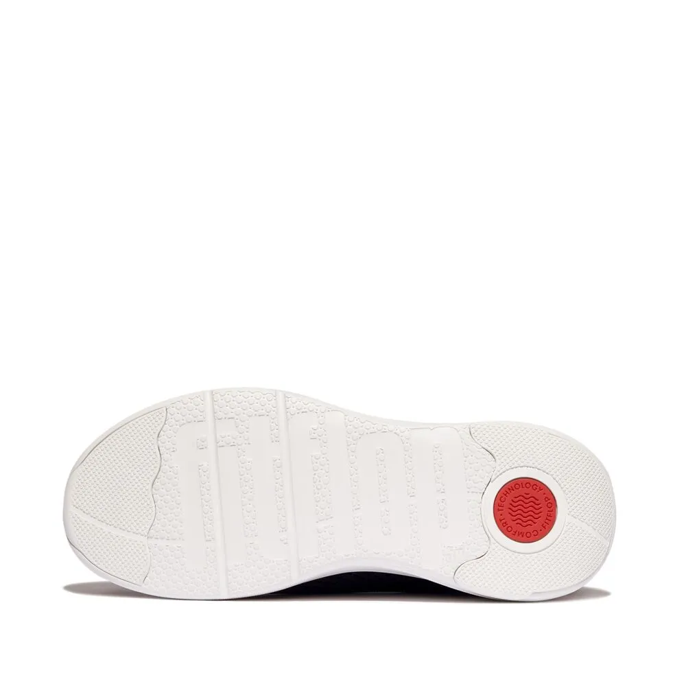 FitFlop Super-Q Knit Slip On Shoes - Black