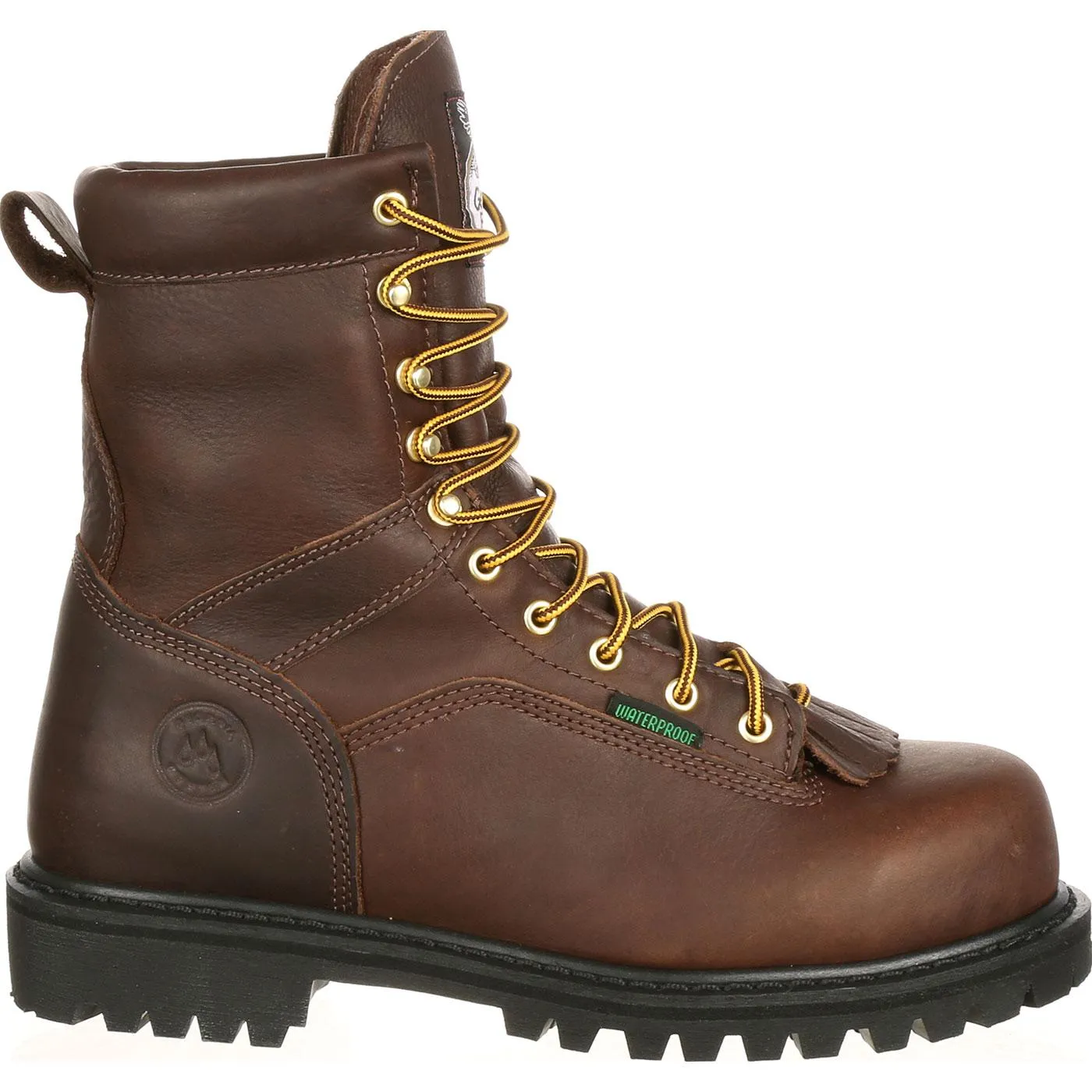Georgia Boot Men's Waterproof Lace-To-Toe Vibram Logger Work Boot