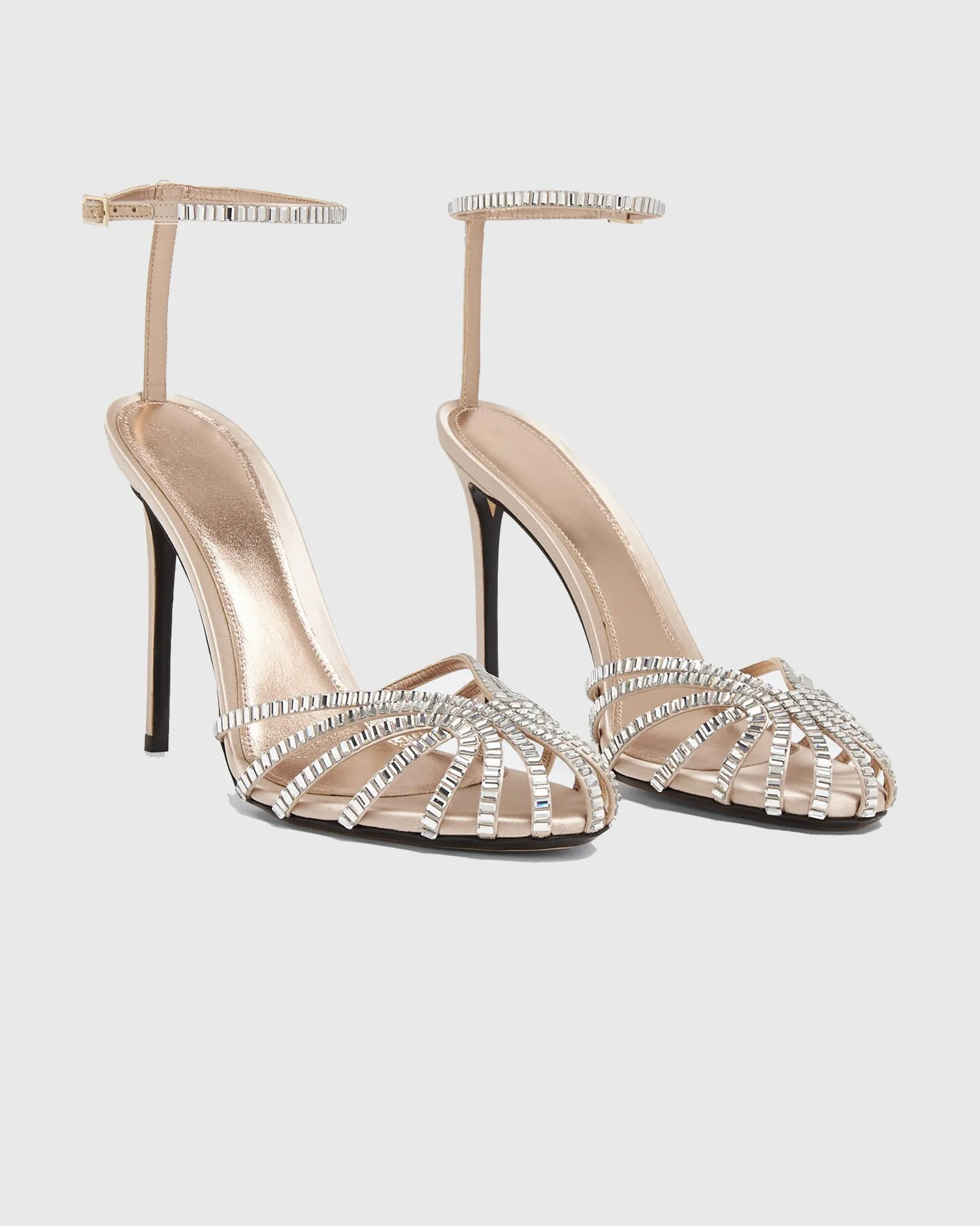 Giannina Rhinestone Woven Sandals