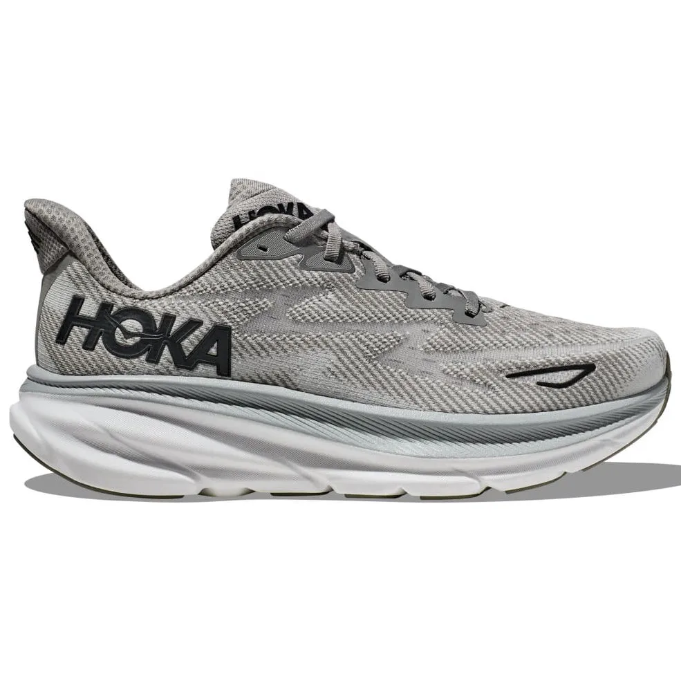 Hoka Men's Clifton 9 Running Shoes Harbor Mist / Black