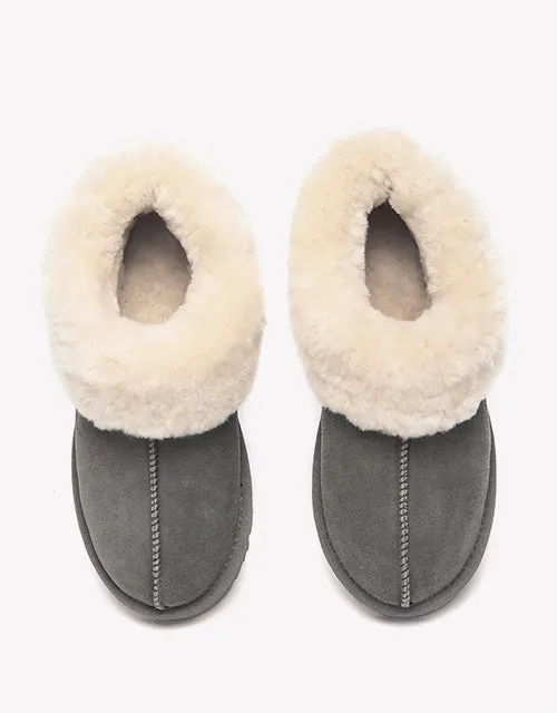 Homey Slipper Suede In Grey