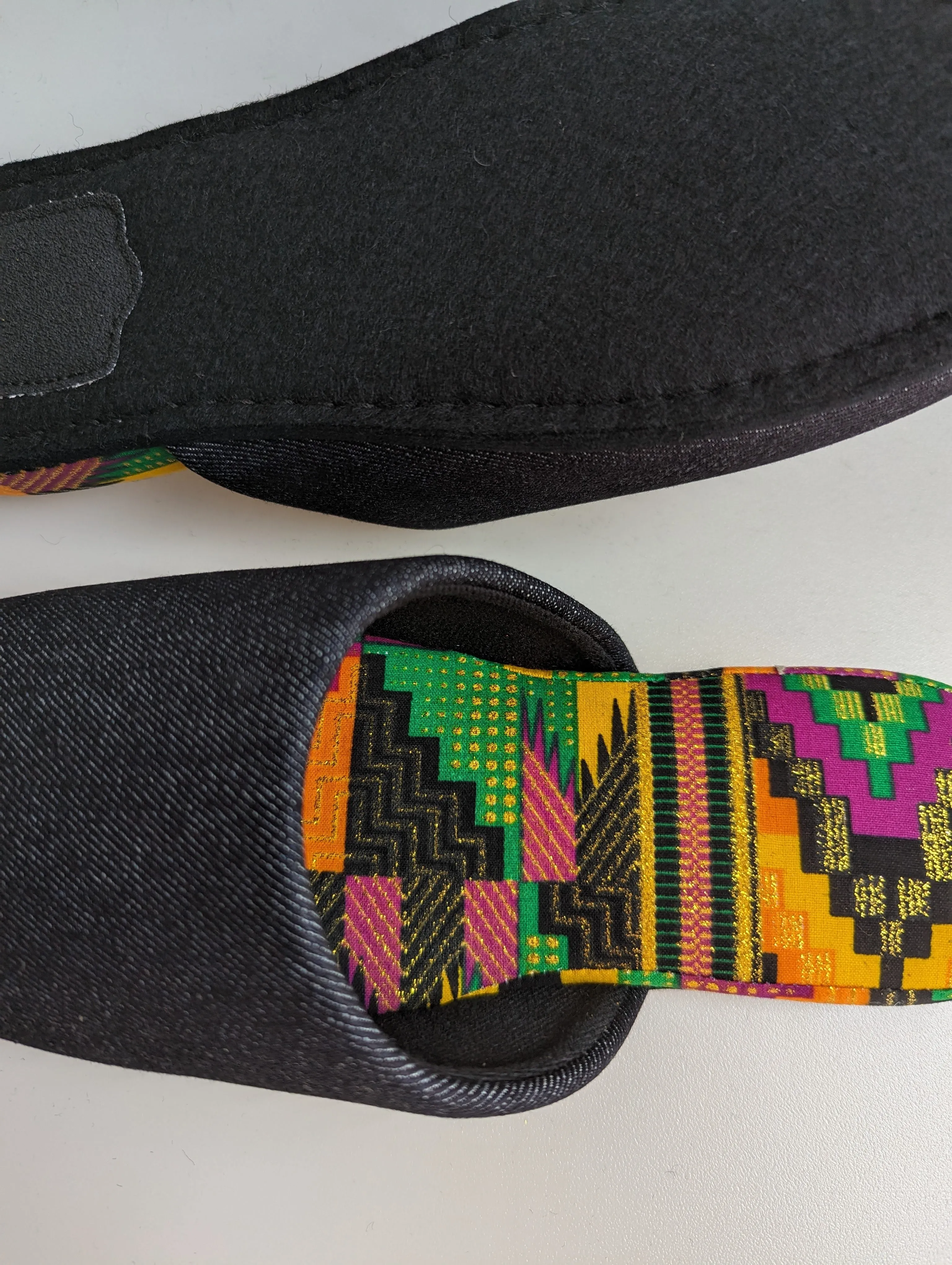 Medium | Denim Mix Slippers 2023AW-M04 lamé