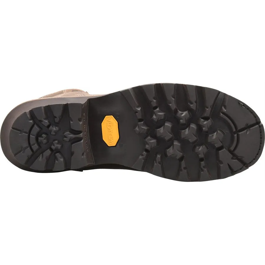 Men's 8 inch Birch Composite Toe Logger Work Boots CA7522