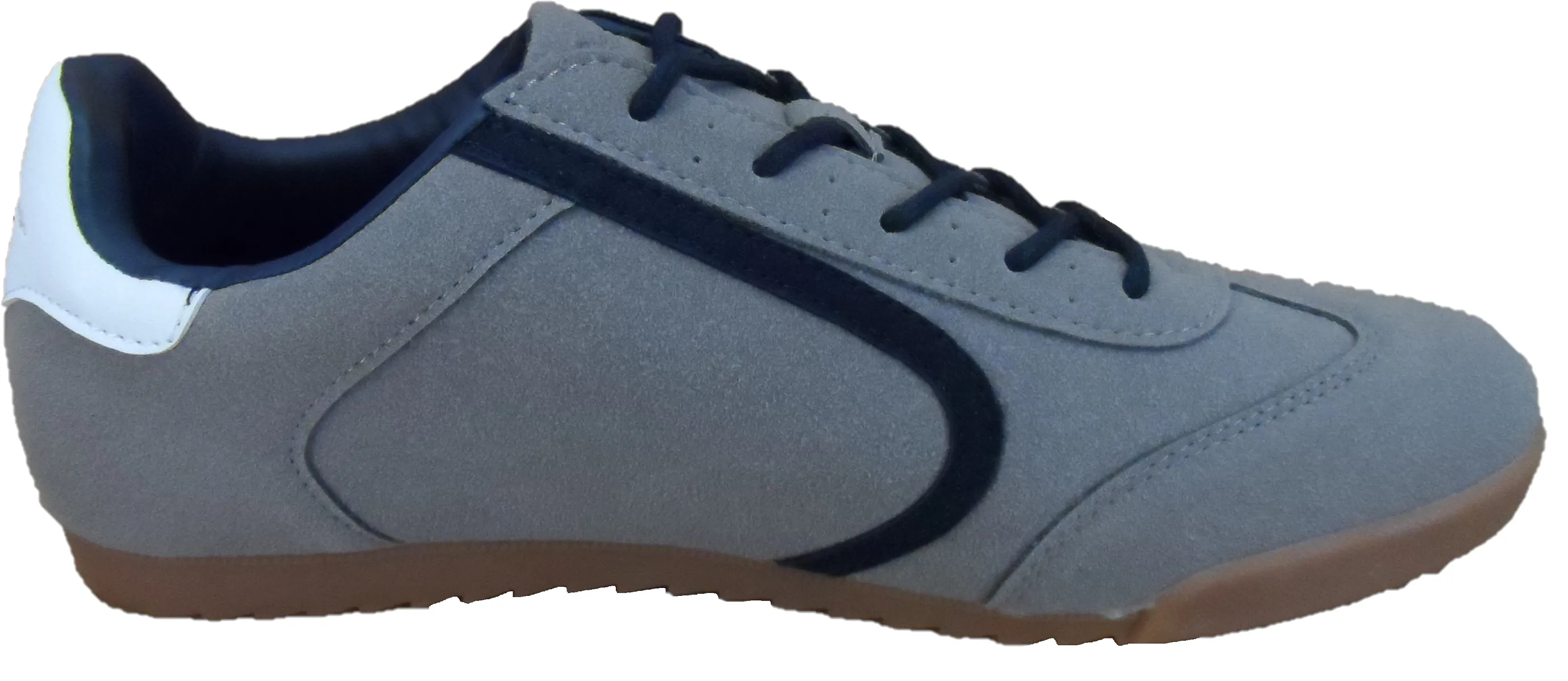 Mens Ben Sherman Grey Target Trainers