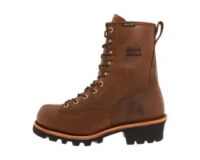 Men's Chippewa 8" Bay Apache Waterproof Lace-to-Toe Logger (Wide)