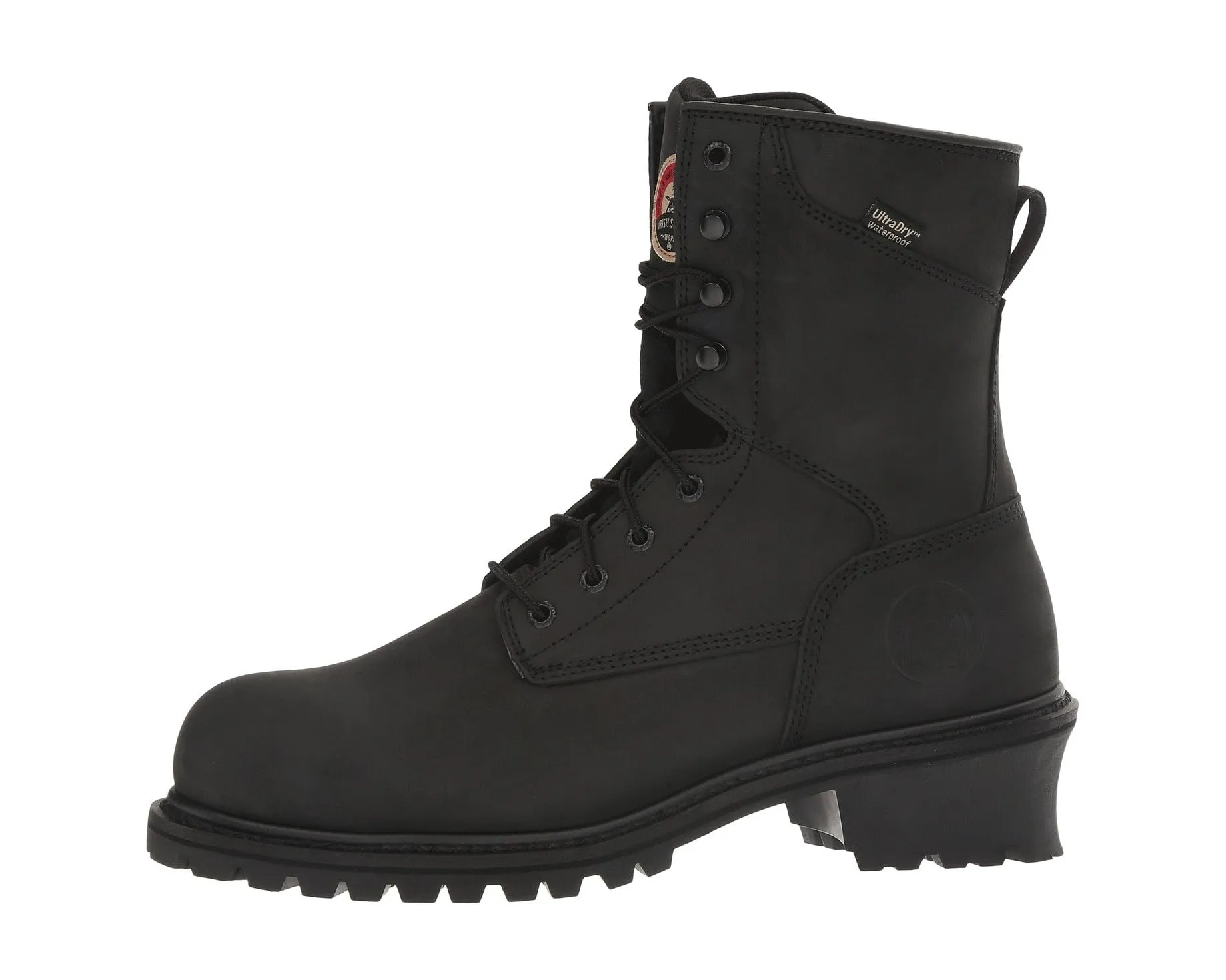 Men's Irish Setter Mesabi 8" Waterproof Steel-Toe Logger Work Boot EH (Wide)