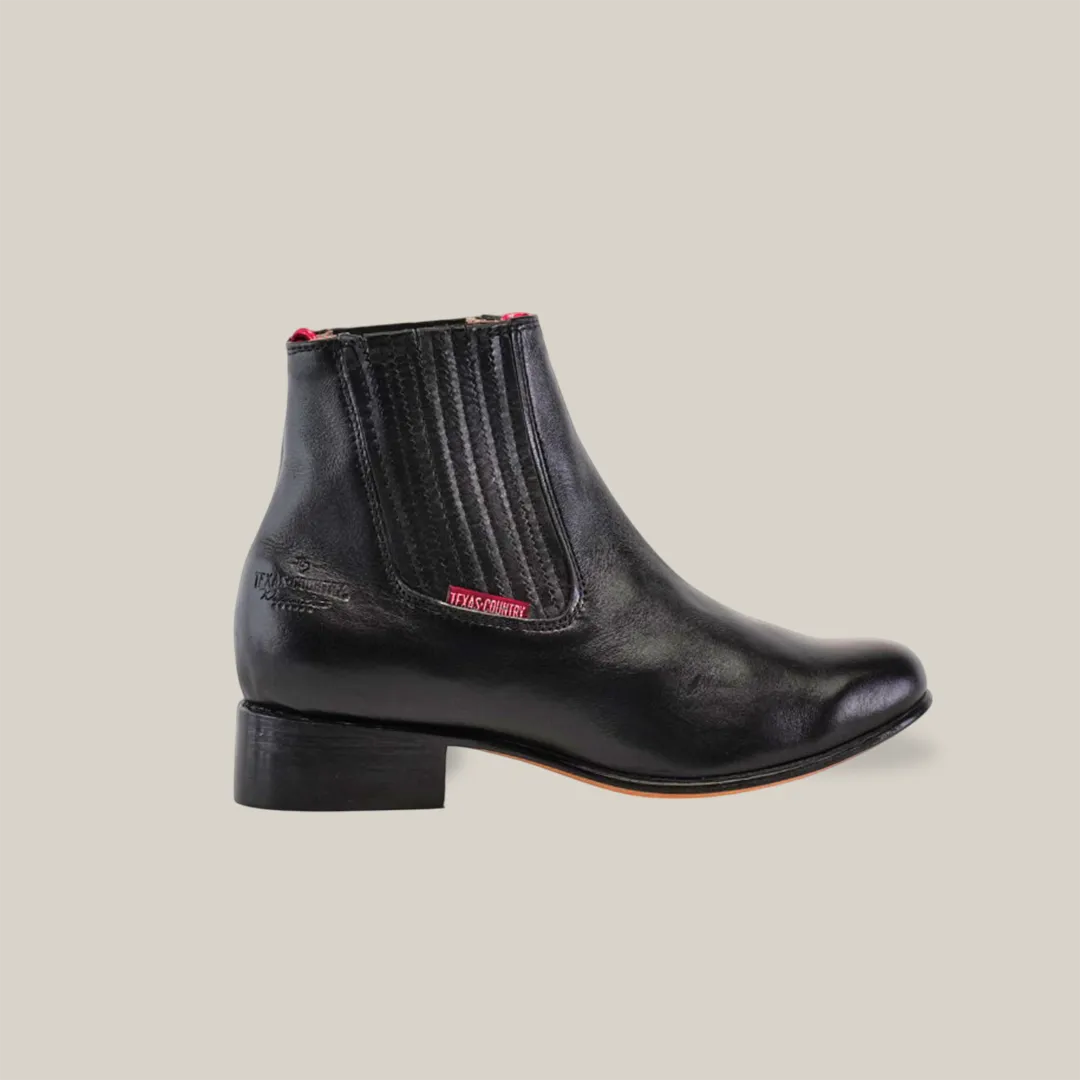Napa Black Round Toe