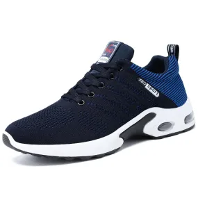 Professional White Running Shoes – Lightweight Designer Mesh Sneakers