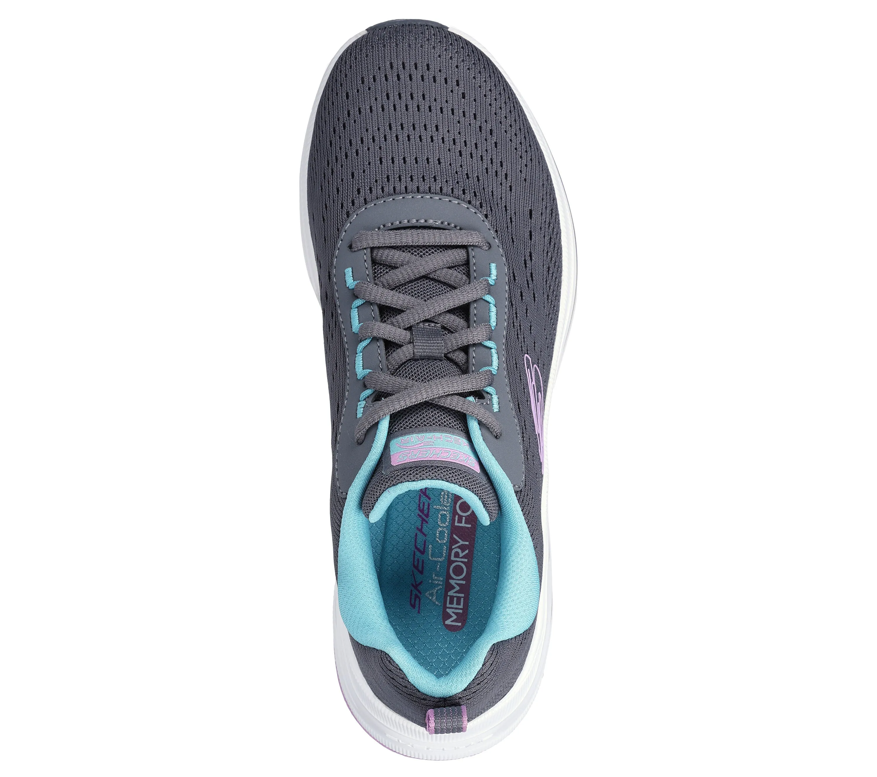 Skechers Women's 150131 Skech-Air Meta - Aired Out Trainers Charcoal Multi