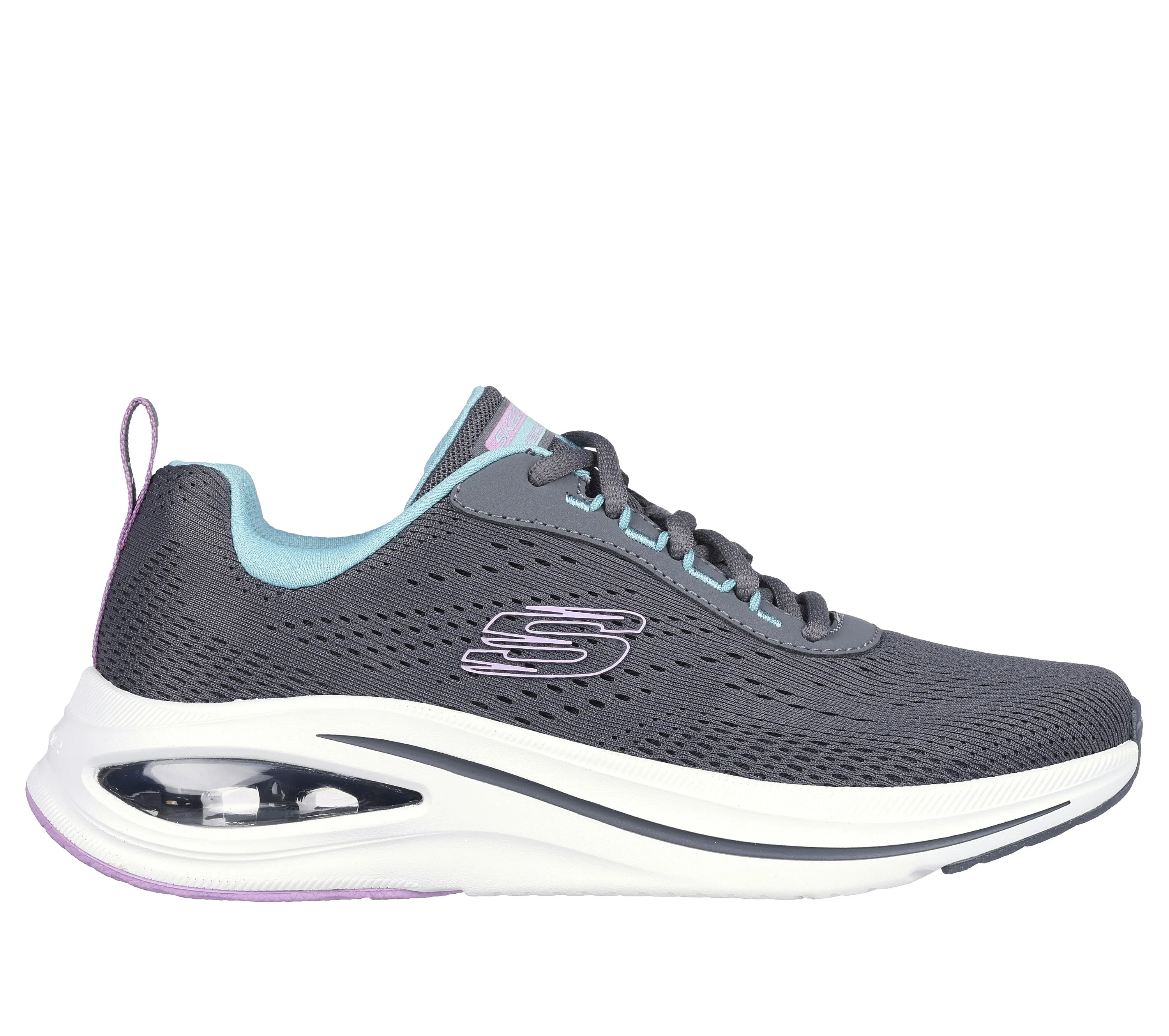 Skechers Women's 150131 Skech-Air Meta - Aired Out Trainers Charcoal Multi