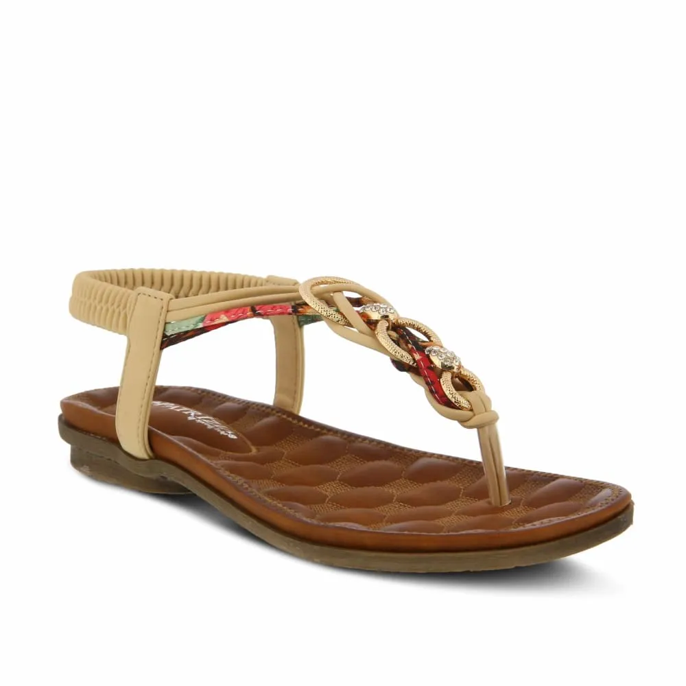 Spring Step Shoes Patrizia Gadelina T-Strap Sandals