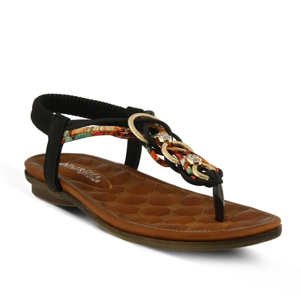 Spring Step Shoes Patrizia Gadelina T-Strap Sandals