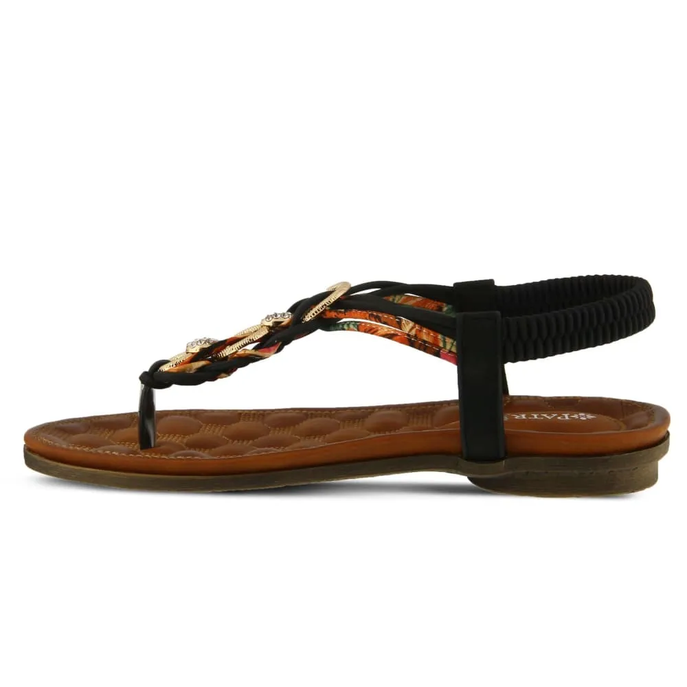 Spring Step Shoes Patrizia Gadelina T-Strap Sandals