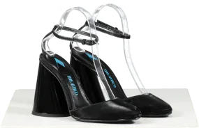 the Attico Black Luz Slingback Pumps 105 UK 5 EU 38 👠