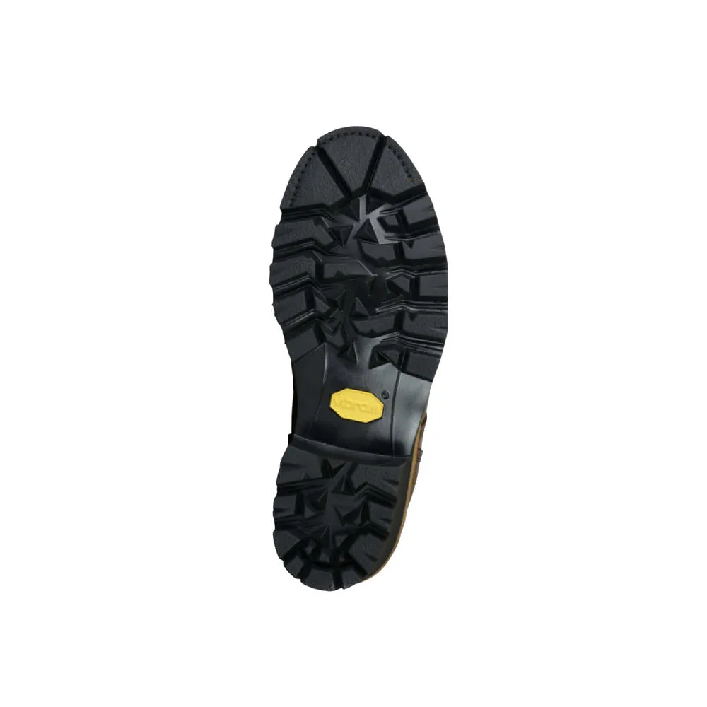 THOROGOOD 9 INCH SAFETY TOE WATERPROOF INSULATED LOGGER MADE IN THE USA BROWN - MENS
