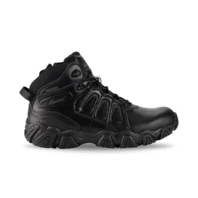 Thorogood Men's 804-6385 Crosstex Side Zip BBP Wtpf Safety Comp Toe Boot - Black