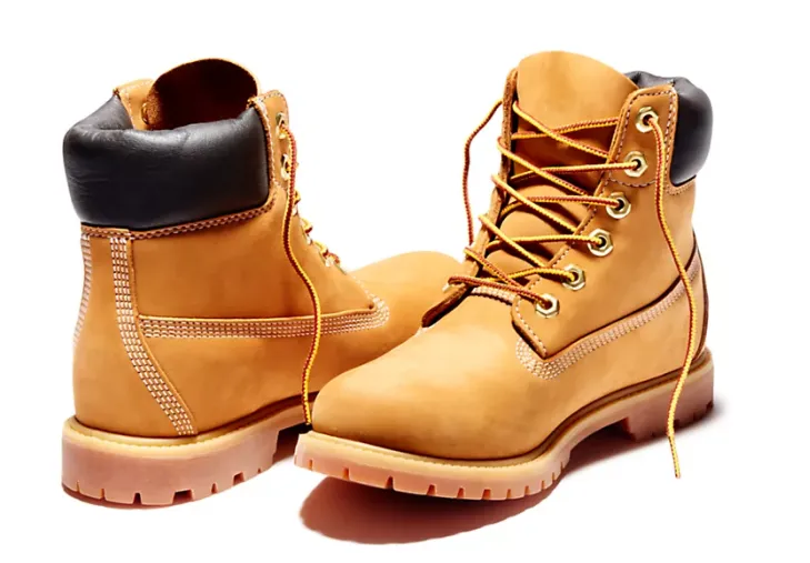 .Timberland 6-Inch Premium Waterproof Boots - Wheat Nubuck - (TB010061) - HON - R2L17