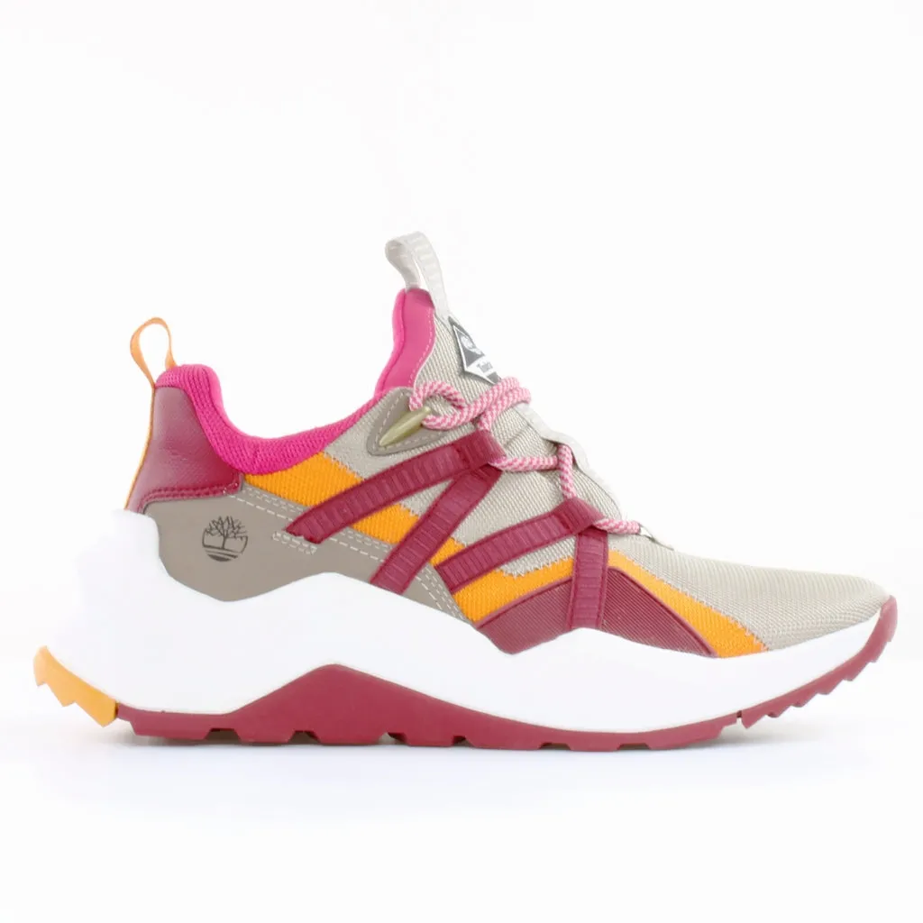 Timberland Madbury Womens Taupe/Pink Trainers