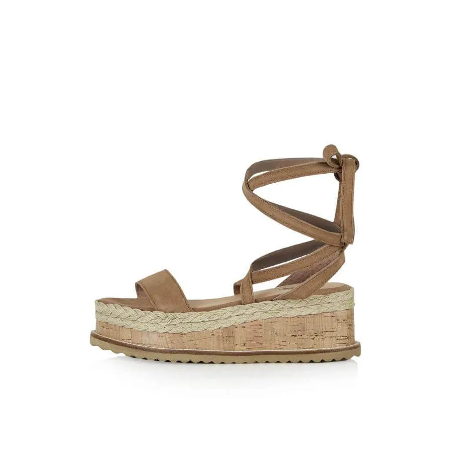 Wedge Gladiators Espadrille Strap Sandals
