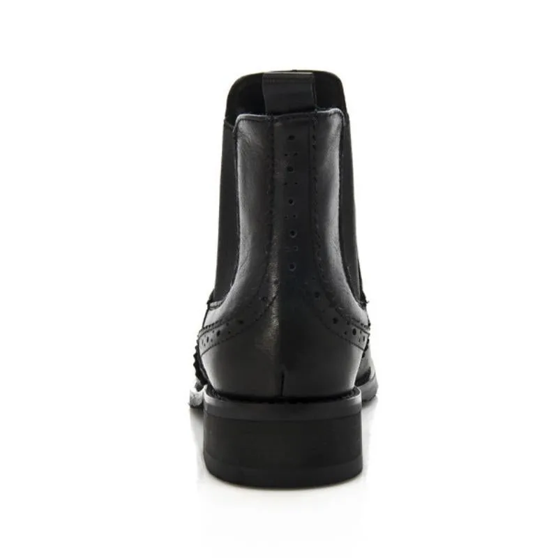 Women's Casual Genuine Leather Ankle Boots
